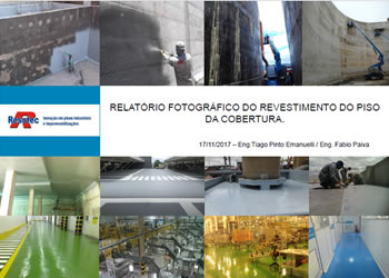 Revestimento do Piso da Cobertura - Consórcio Salvador - BA